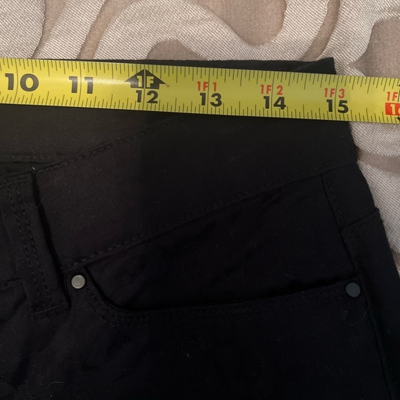 Ann Taylor Jeans Women Size 6 Tall Black Cheetah Modern Fit Slim Leg NWT - Picture 3 of 13